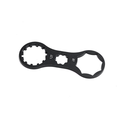 Picture of Bicycle Front Fork Cap Wrench Tool MTB 8T/12T Bike For SR XCR/XCT/XCM/RST Aluminum Alloy Cycling Repaire Tool Bike Accessories