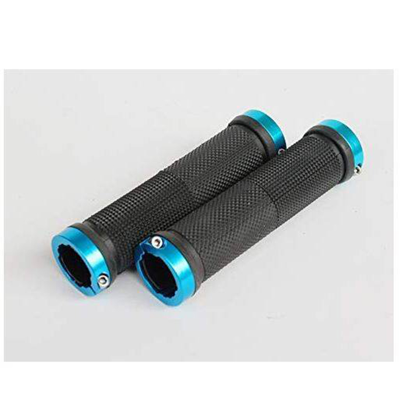 Picture of Pair Cycling Lock-on Anti-Slip Bicycle Handlebar Handle Grips for MTB BMX