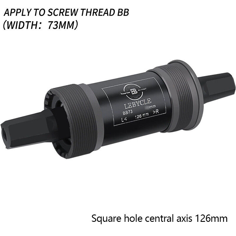 Picture of Bicycle BB Set Lion Double Seal Bearing Bottom BB Crank Axle Shaft Bottom Bracket Cartridge Sealed Bearing