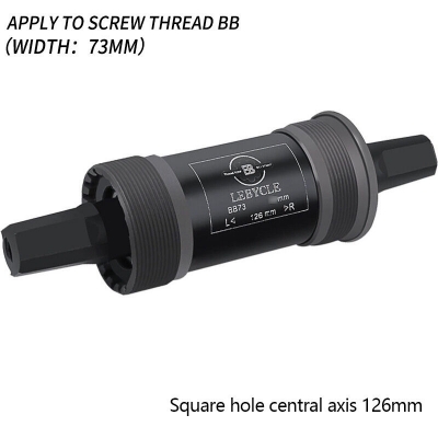 Picture of Bicycle BB Set Lion Double Seal Bearing Bottom BB Crank Axle Shaft Bottom Bracket Cartridge Sealed Bearing