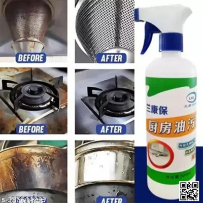 Picture of Kitchen Cleaner Spray-450ml, Kitchen Oil & Grease Stain Remover