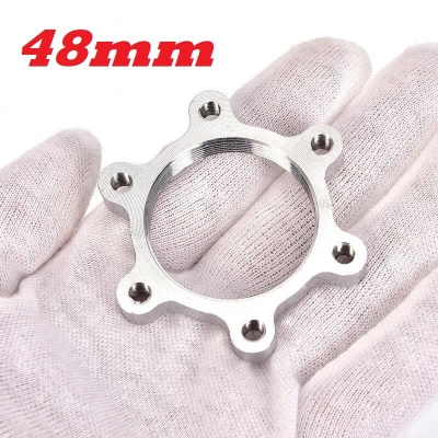 Picture of 44/48mm Disc Brake Rotor Center Lock 6 Bolt Rotor Adapter Aluminium MTB Road Bicycle Disc Brake Rotor Convert Adapters