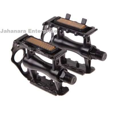 Picture of Anti-slip Road Bike Pedals Steel Cover Heavy Duty Bicycle Pedal Cycling Bicycle parts Mountain MTB Bike Pedal With Reflector For Kids Children Student Bike Accessories