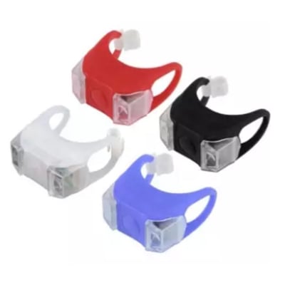 Picture of Bicycle MTB LED Frog Head Front Lamp Warning Rear Flash Light 2Pcs - Cycle Accessories - Cycle Accessories