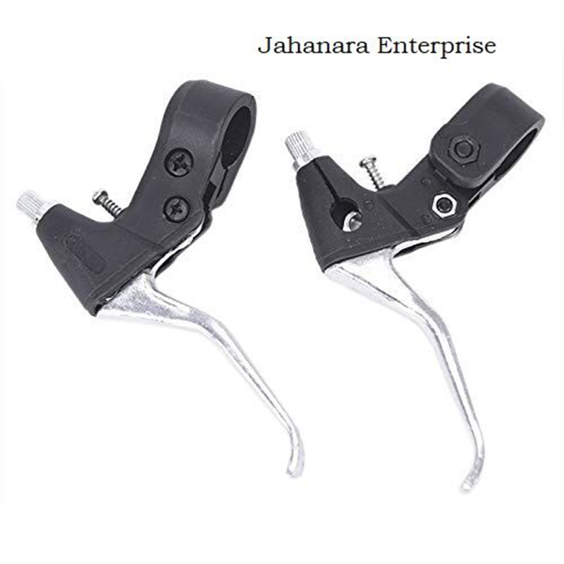 Picture of Aluminum Bicycle Brake Handle 2-finger Mountain Bike Cycling Brake Levers Bike Bicycle V-Brake Bicycle Accessories 2 pcs
