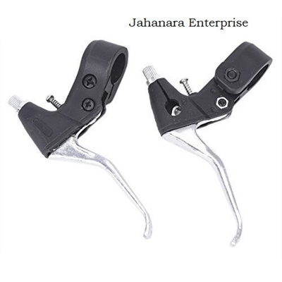 Picture of Aluminum Bicycle Brake Handle 2-finger Mountain Bike Cycling Brake Levers Bike Bicycle V-Brake Bicycle Accessories 2 pcs