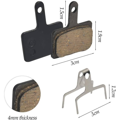 Picture of Bicycle Disc Brake Pads And Spring, (2 Pcs Pads+1Pc Spring) Oil Brake Shoe - সাইকেল