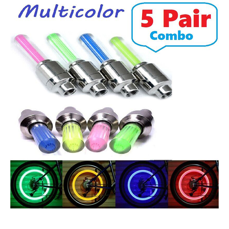 Picture of LED Bike Wheel Lights fit most bicycles, motorcycles and cars.Tire Neon Led Light