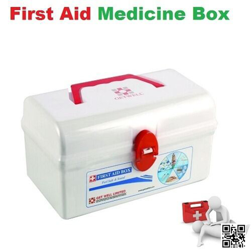 Picture of First Aid Kit Box Medicine Box White