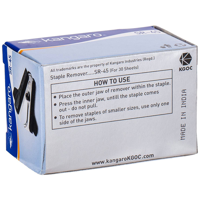 Picture of Kangaro Pin Remover with Lock SR-45 T Random Color 1 pcs (Made In India)