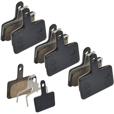Picture of Bicycle Disc Brake Pads and spring, (4 pcs Pads+2pcs Spring) Oil Brake Shoe