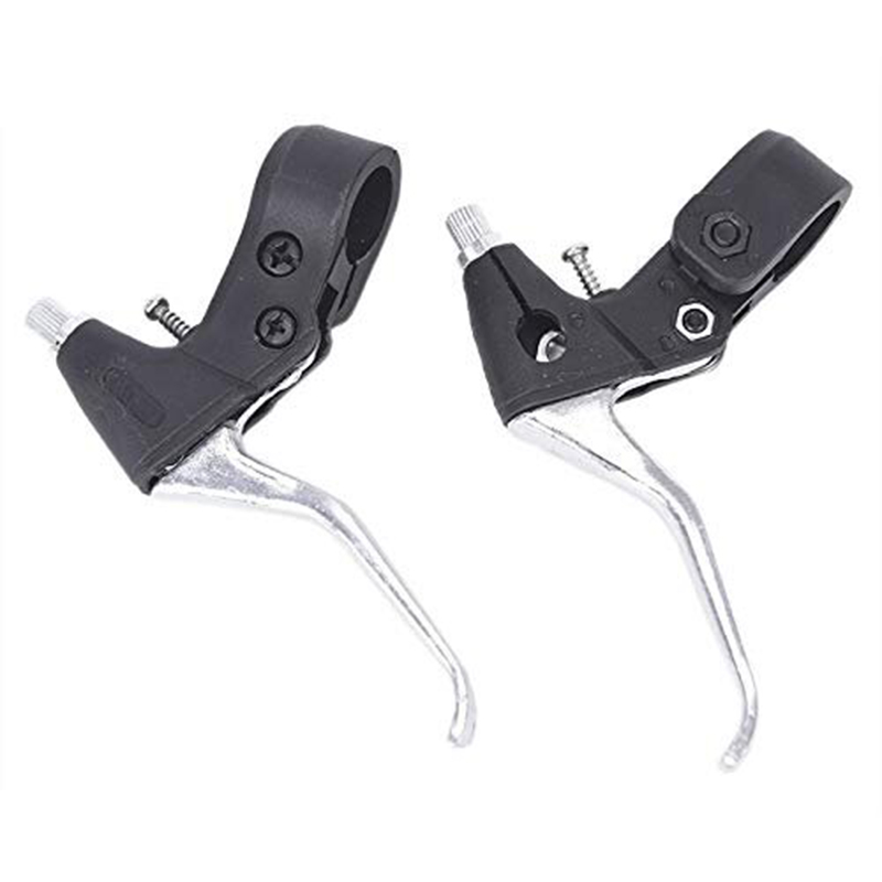 Picture of Bicycle Brake Lever Mountain Bike Handle Parts V Brake Components Aluminum (Indian) 2 pcs Bicycle Accessories