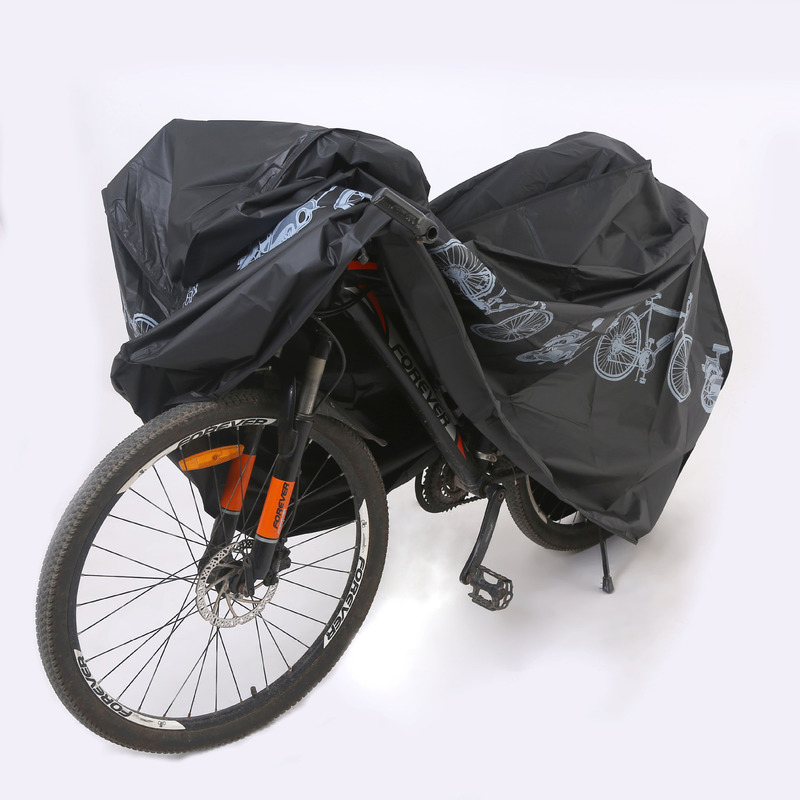 Picture of Water Resistant Free Size Bicycle Cover (Silver)