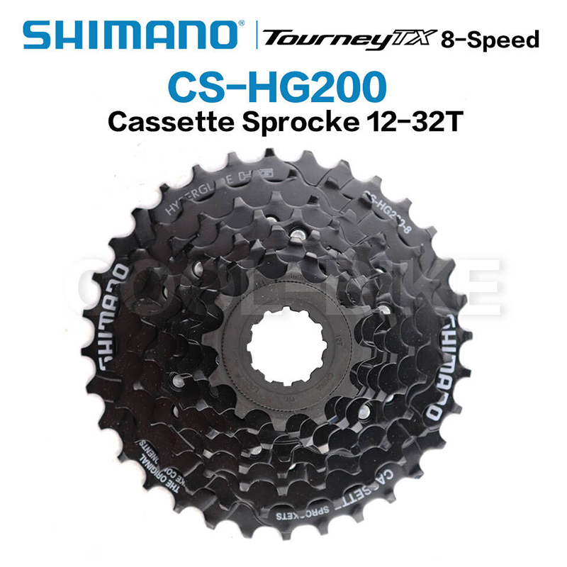 Picture of Bicycle Cassette Freewheel ATA Shimano CS-HG41-8 Durable 8 speed cassette  Made in Japan bicycle Accessories