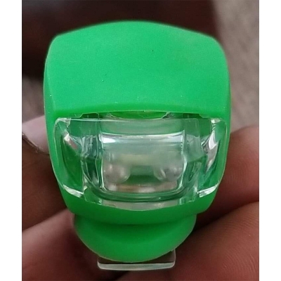 Picture of Bicycle Front Light Silicone LED Light Waterproof Cycling With Battery, 2 pcs