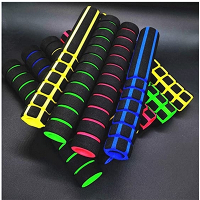 Picture of Bike HandleBar Grip Cover 22cm Long Big Size(2pcs) Racing Bicycle Motorcycle Handle Bar Foam Sponge Grip Cover Non-slip Soft Handlebar Bike Bicycle Grips