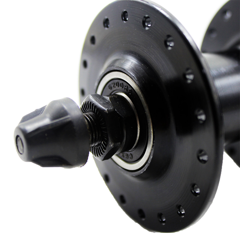 Picture of Bicycle Alloy Hubs 36 Hole bearing setup 2 pcs Black