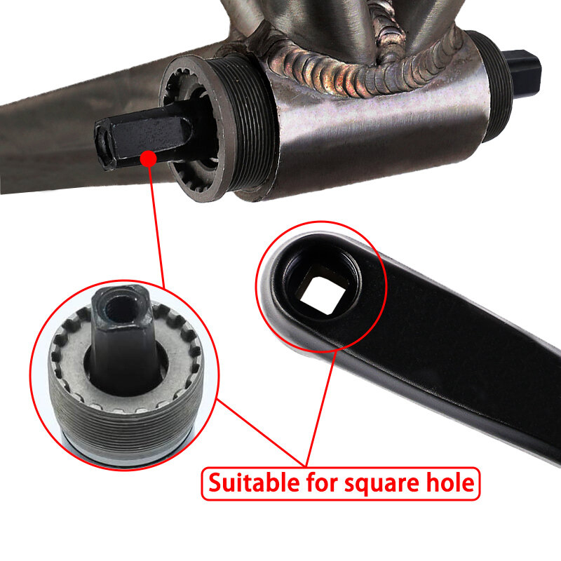 Picture of Bicycle Bbtaper Bottom Bracket Bearing Bb Set - সাইকেল