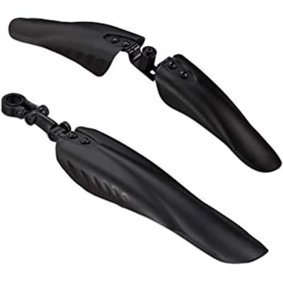 Picture of Black Bicycle Mudguard Set - 3 Pcs