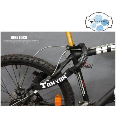 Picture of TonYon Five Digit Code Chain Lock Single Car Anti-Theft Lock Chain Lock Mountain Bike Anti-Theft Lock 90cm