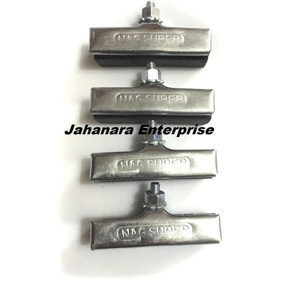 Picture of Bicycle Brake shoe baby cycle Blocks Pads Bike Silver  4 pcs