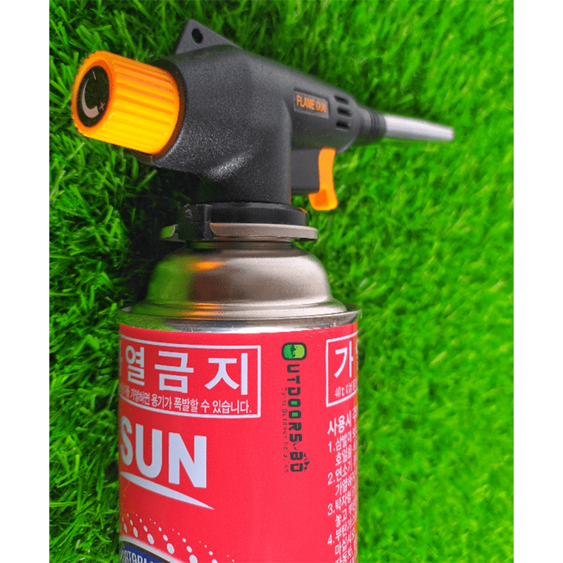 Picture of Auto Welding Gas Burner Flame Torch Gas Torch Ignition BBQ Cooking Camping Ignition Flamethrower Outdoor Camping Tool
