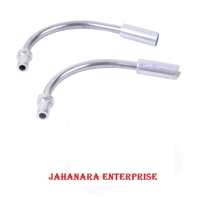 Picture of Bicycle Break Pipe Alloy 110 Degrees Bend Wire Guide Pipe Hose Js Cycling Supplies for Mountain Bike V Brake Noodles Cable Reduce Friction Brake Line 2 pcs