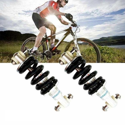 Picture of 2 pc Durable Rear Shocks 500lbs-1500lbs Suspension Spring Shock Absorber Easy to Install Cycling 100-150mm Bike Accessories