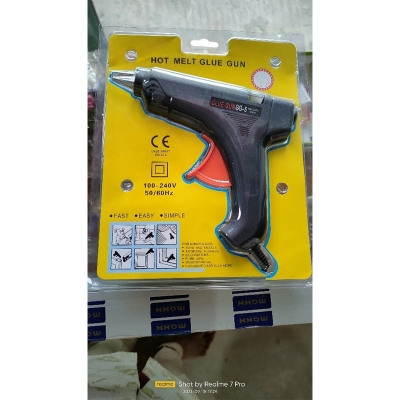 Picture of Glue Gun With 5 Glue Stick Combo Pack 100W Hot Melt , 100 Watt Glue Gun For Diy Art Crafts, Joint Repair - Soldering Iron