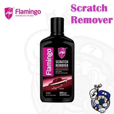 Picture of FLAMINGO Scratch Remover & Plastic Restorer Car Polish(300ml) - Remove light scratches, swirls and haze