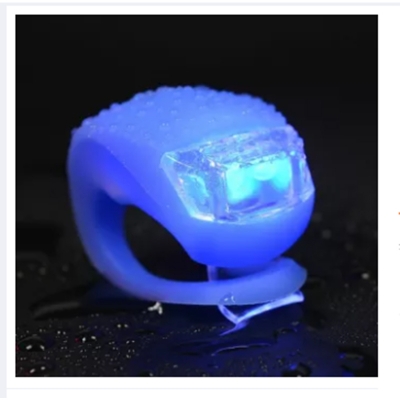Picture of Bicycle Front Light Silicone LED Light Waterproof Cycling With Battery, 2 pcs