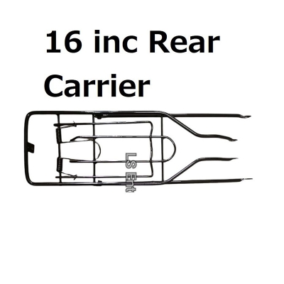 Picture of 16/20/24/26'' Bicycle Rear Carrier BMX MTB Fixie Back Seat
