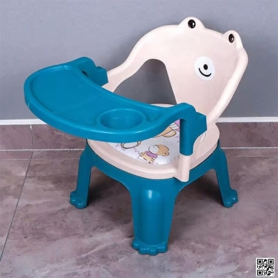 Picture of Chair, with Tray Strong and Durable Plastic Chair for Kids/Plastic School Study Chair/Feeding Chair for Kids, Portable High Chair for Kids