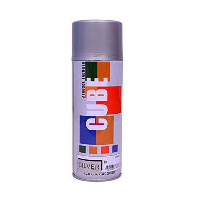 Picture of Spray Paint, Silver ,Strong Quality Spray Paint Silver Color 400 ml Koria