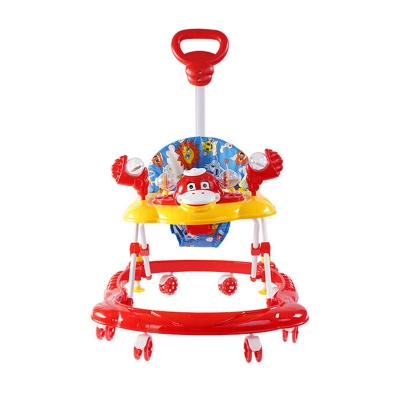 Picture of Baby Walker With Music & Puzzle Toys Smart Walker-Red-Basic