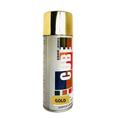 Picture of Spray Paint Golden Color 400 ml Taiwan
