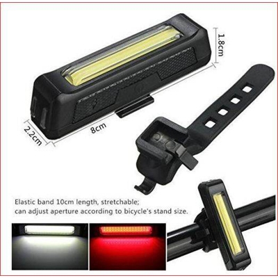 Picture of Comet USB Rechargeable Led Light RPL-2261 *Front or Tail Light* #Bike Light #Bicycle Light 100 Lumens Bright Light