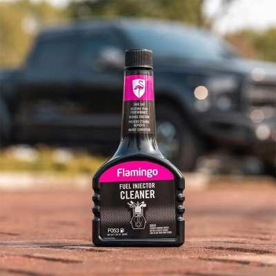 Picture of Flamingo Fuel Injector Cleaner For Motorcycle & Car Bike 250ml (F045) Fuel Gasoline Injector Cleaner Car System Petrol Saver Oil Additive Restore Peak Performance 7.25OZ