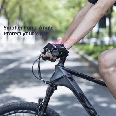 Picture of Mountain Bike Grips Silicone Sponge Bicycle Grips MTB Road Anti-slip Shockproof Handles For Bicycle Ultralight Cycling Handlebar - সাইকেল