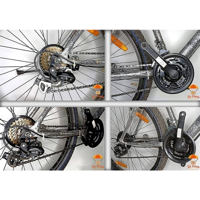 Picture of Bicycle Gear Complete Set of 21speed Bicycle Gear, Total 12 Parts, Compatible for All Kind of Bicycles