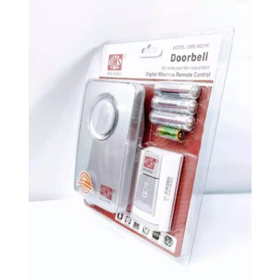 Picture of UIMS Malaysia 100m Wireless Doorbell with 2-Minute Chime - High-Quality Home Security System