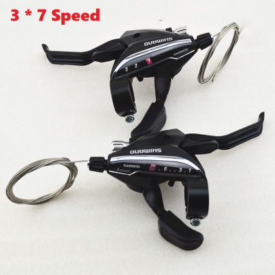 Picture of Bicycle Derailleur 3 * 7 Speed Shift Lever & Brake Lever Conjoined DIP 21-Speed MTB Mountain Bike Shifter ST EF500 EF51