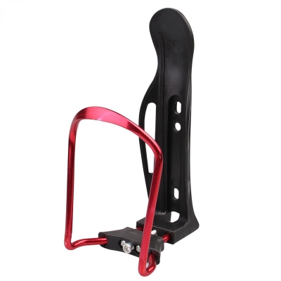 Picture of Bike Bottle Holder Water Bottle Cages fit Bicycles Mountain Bike Adjustable Aluminum Quick Easy to Mount For Bicycle Accessories