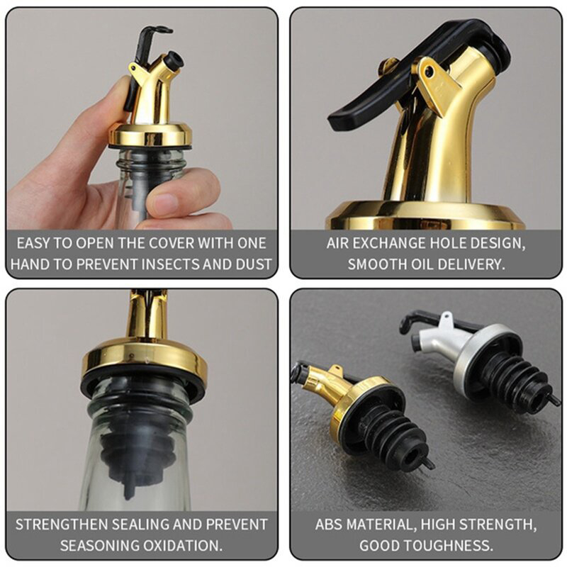Picture of Oil Bottle Stopper Super Quality Lock Plug Seal Leak-proof Universal 1pc