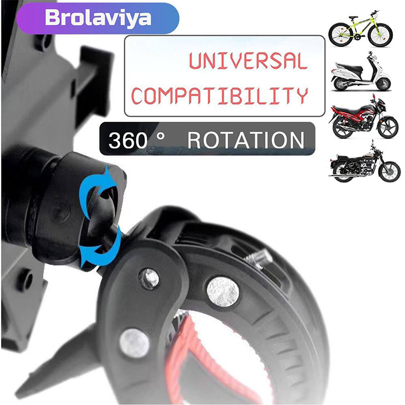 Picture of Bicycle & Motorcycle Mobile Phone Mount Holder HandlebarMobile Holder SH-3105 360° - Bike