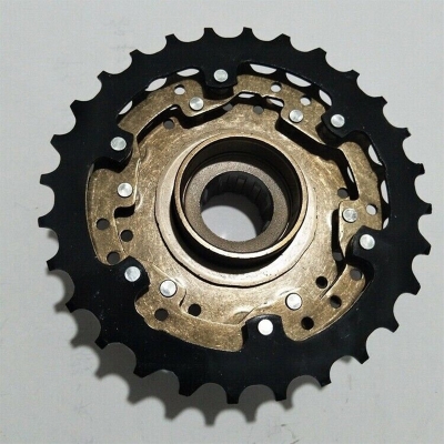 Picture of Bicycle Freewheel Shimano Tourney MF-TZ500-7 - 7 Speed Cassette Sprocket for MTB 14T-28T