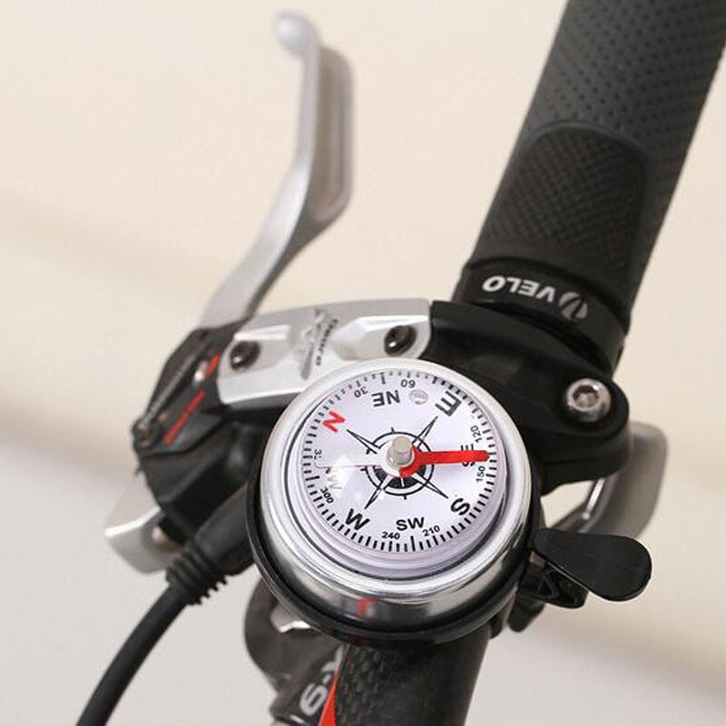 Picture of Compass Bell Clear Sound Awake Bike Horn This Bell is Smooth to The Touch and has Strong Rhythms Black