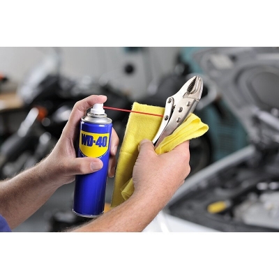 Picture of WD-40 Anti Rust Multi Purpose Lubricant & Paint remover spray (USA Brand) 277ml