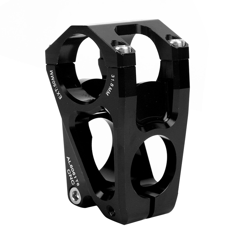 Picture of WAKE Mountain Bike Handlebar Stem 31.8mm 50mm MTB Bicycle Bike Stem Black