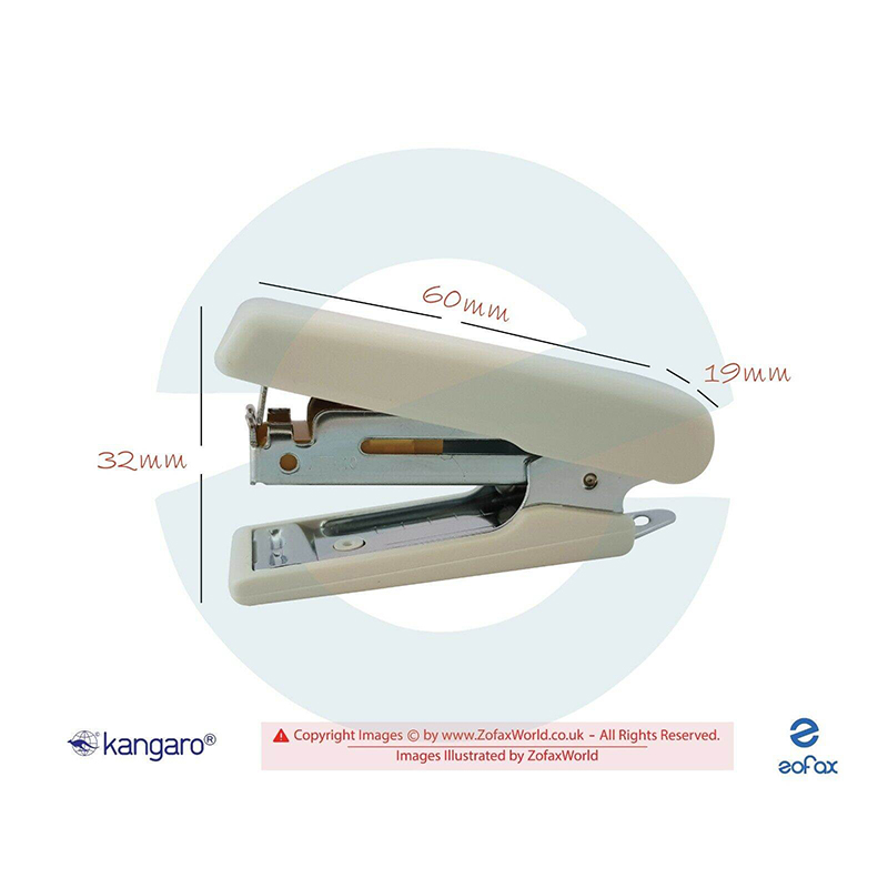 Picture of Kangaro Stapler Machine With 1000 Pcs Stapler pin Free (Indian, Mini-10)